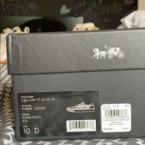 Coach men’s shoes